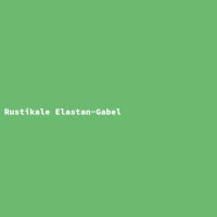 Rustikale Elastan-Gabel