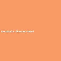 Rustikale Elastan-Gabel