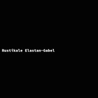 Rustikale Elastan-Gabel