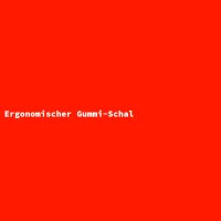Ergonomischer Gummi-Schal