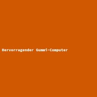 Hervorragender Gummi-Computer