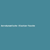Aerodynamische Elastan-Tasche