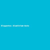 Elegantes Aluminium-Auto